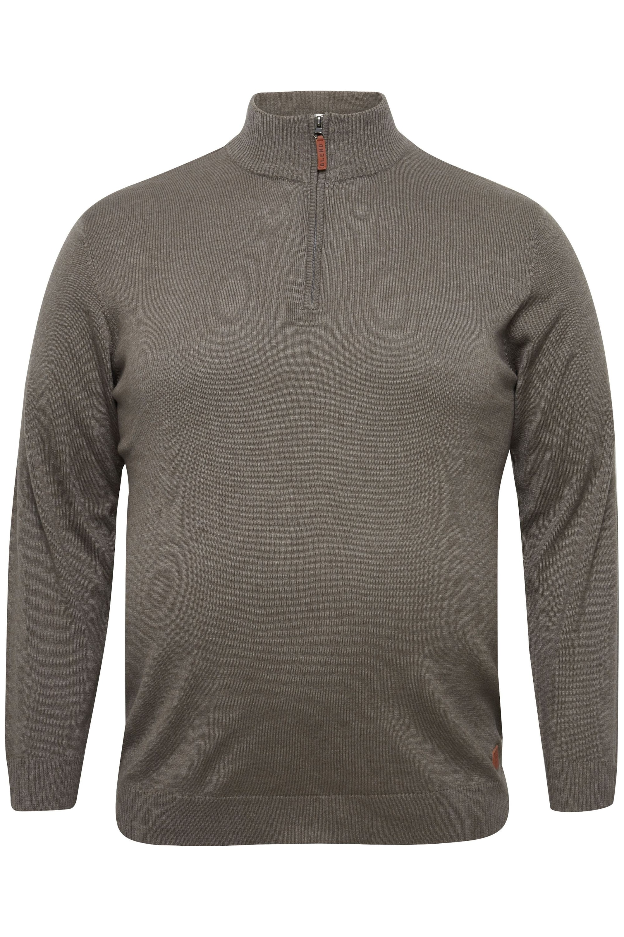 BLEND Pullover 'Robin' Big & Tall in Grün: Vorderseite