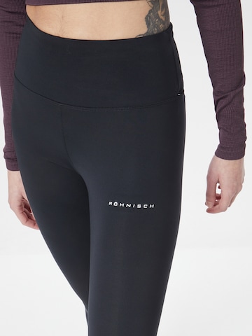 Coupe slim Pantalon de sport Röhnisch en noir