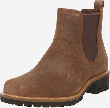 ECCO Chelsea Boots 'ELAINA' in Braun: predná strana