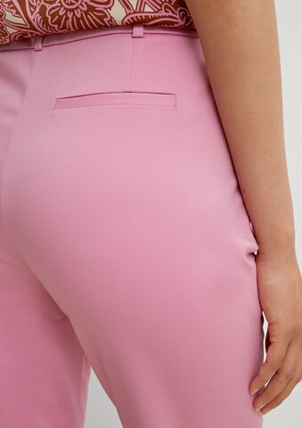 COMMA Slimfit Chino in Roze