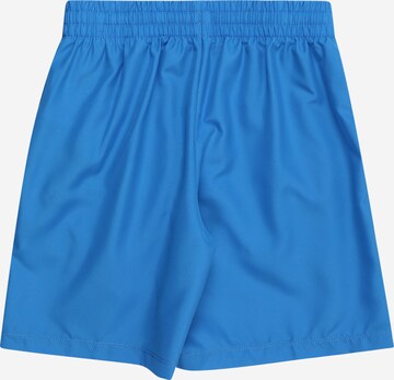 NIKE Regular Sportshorts in Blau