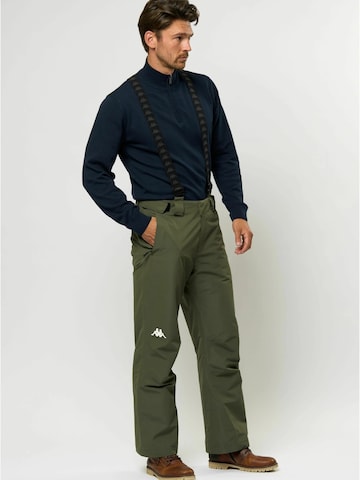 KAPPA regular Bukser ' Ski Pant ' i grøn