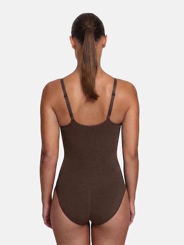 cfab - Body moldeador 'Bodysuit Sculpting Shapewear mit Slip' en marrón
