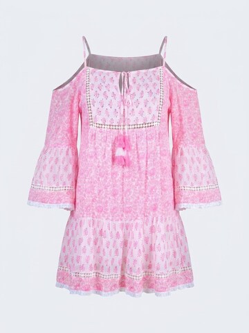 Robe 'Robe Courte Celya' Miss June en rose : devant