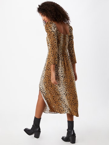 Robe Miss Selfridge en marron