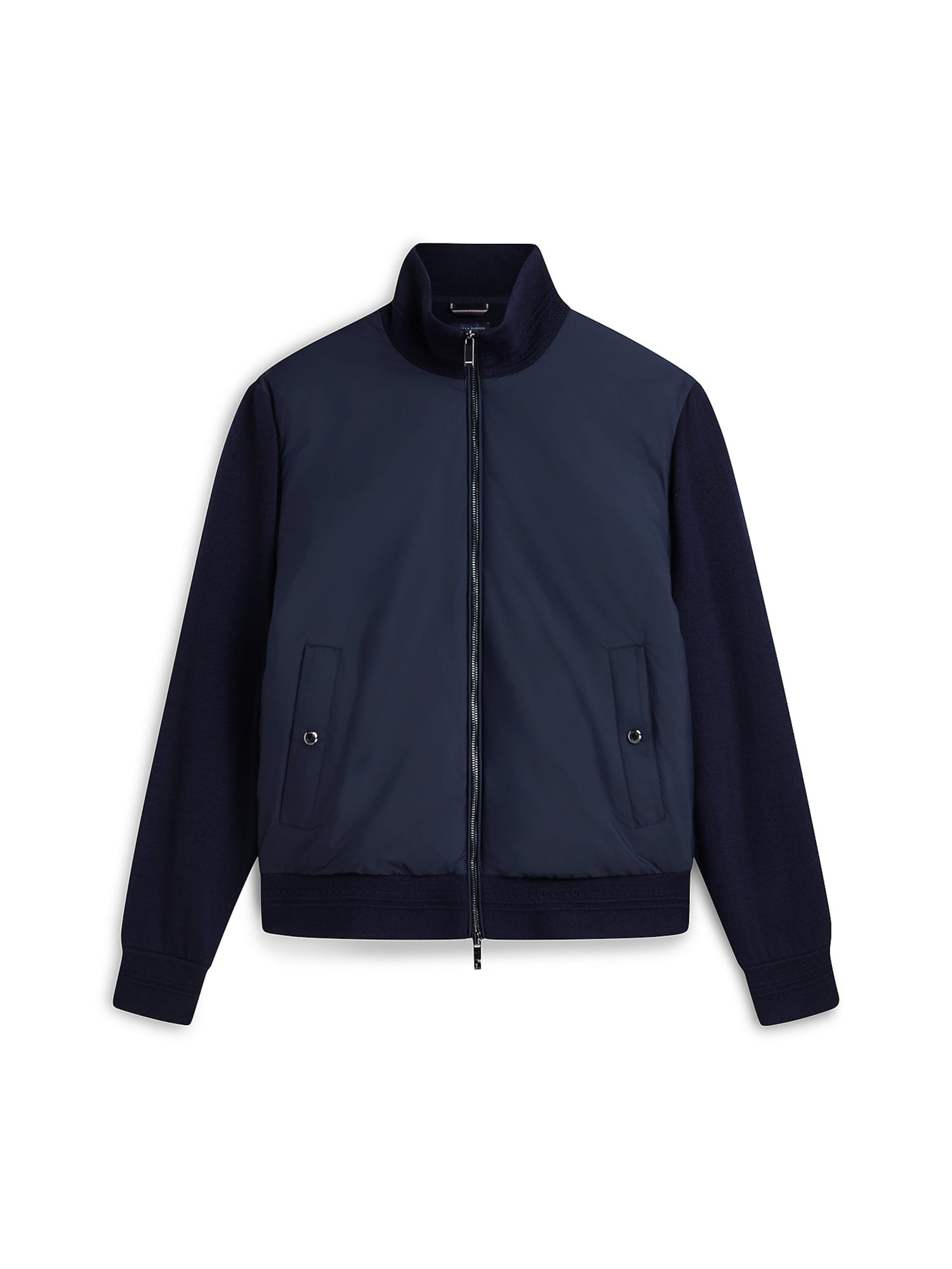 TOMMY HILFIGER Jacke 'New York Label' in Blau: Vorderseite