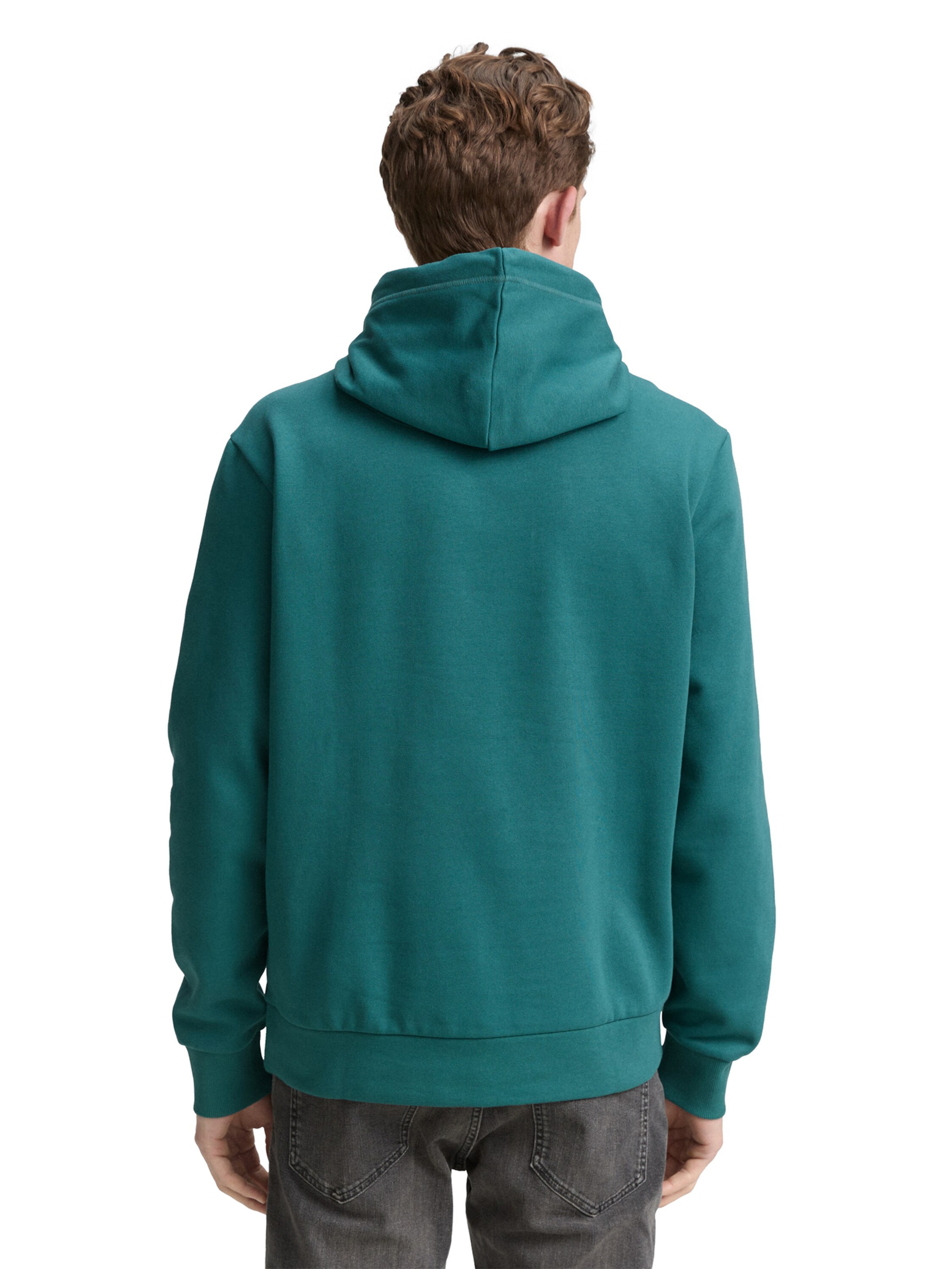 TOM TAILOR Sweatshirt in Green