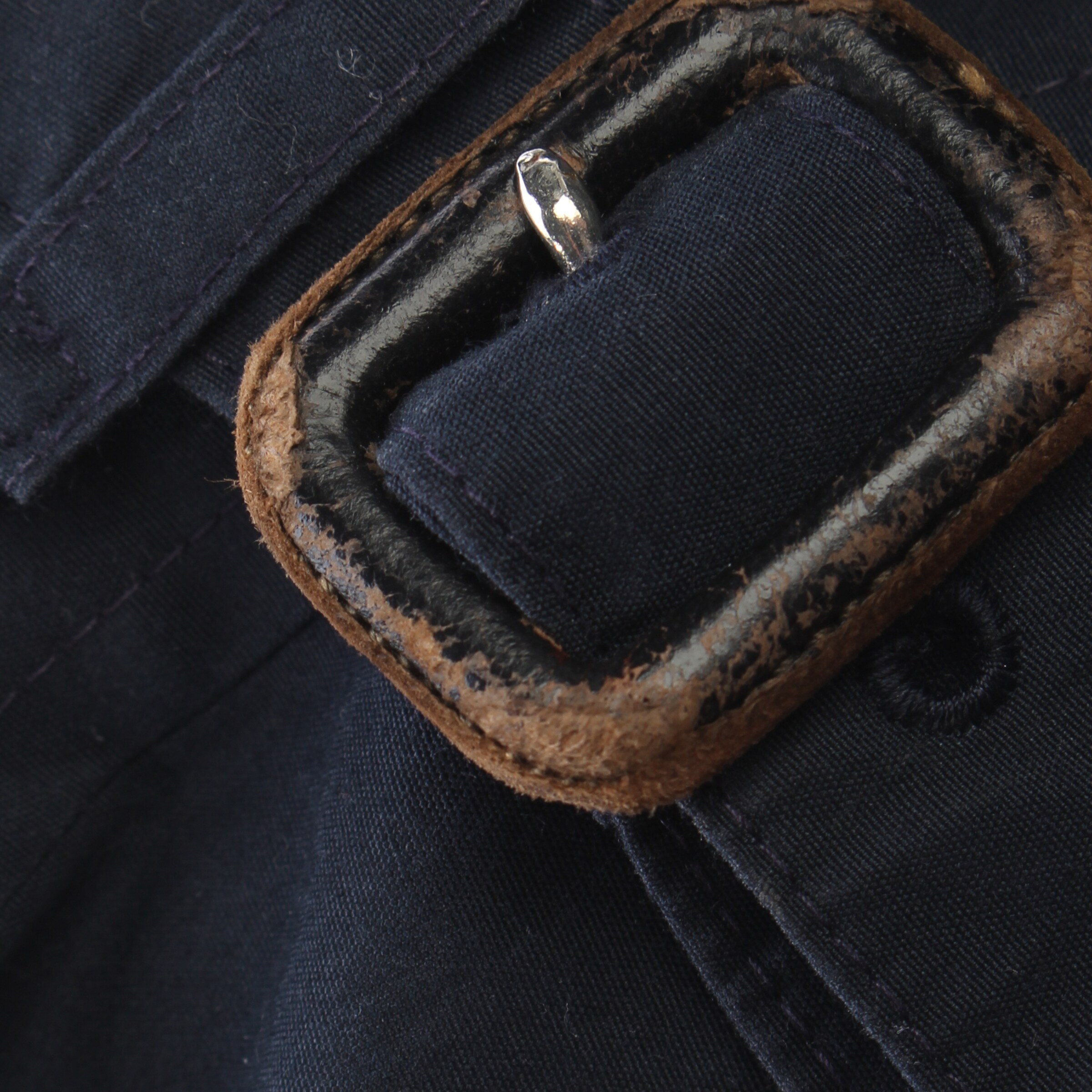 BURBERRY Übergangsjacke L-XL in Blau