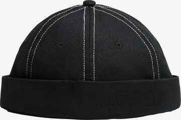 Bonnet Bershka en noir