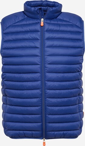 SAVE THE DUCK Vest 'Adam' in Blue: front