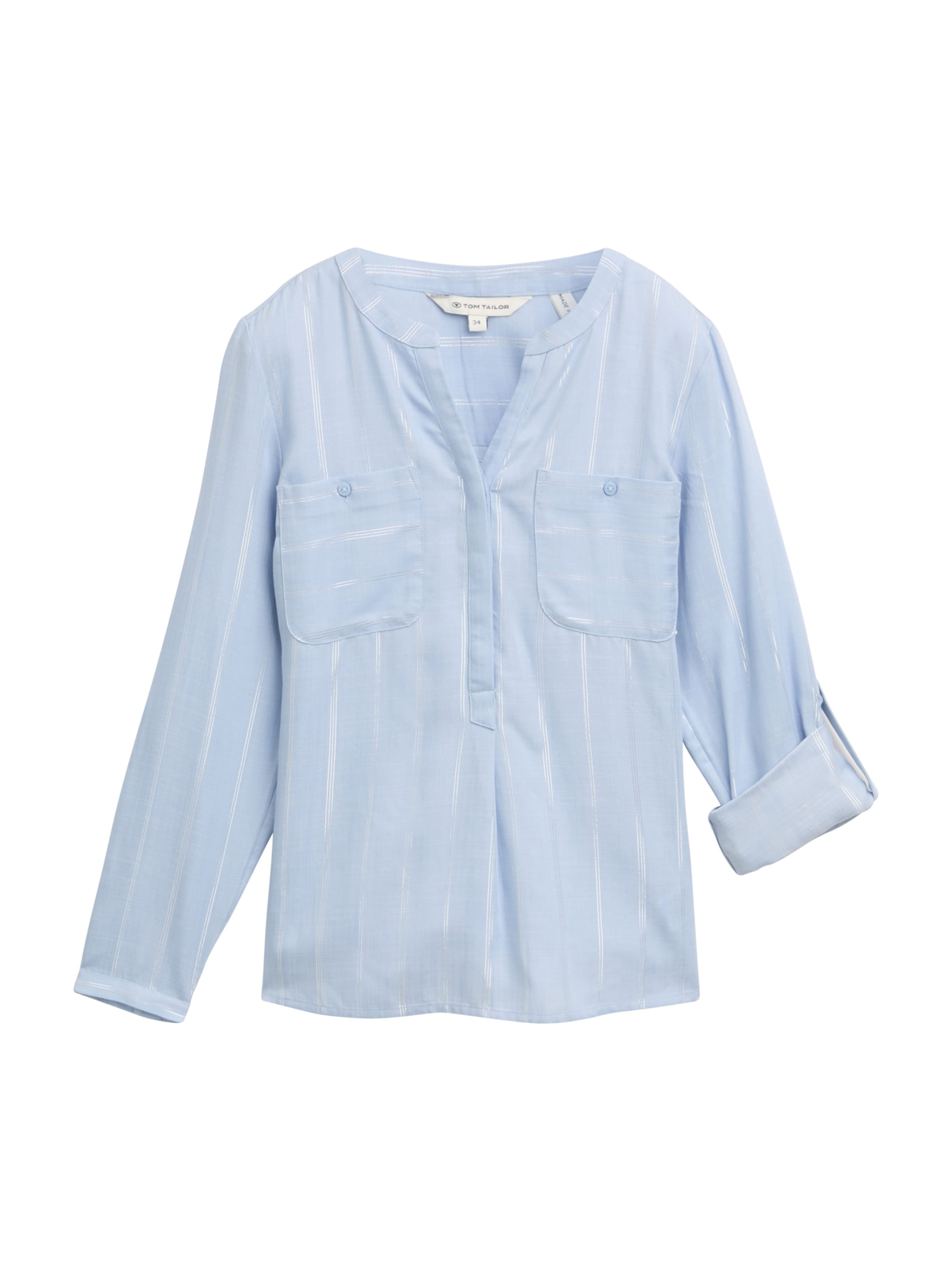 TOM TAILOR Μπλούζα σε μπλε: μπροστά