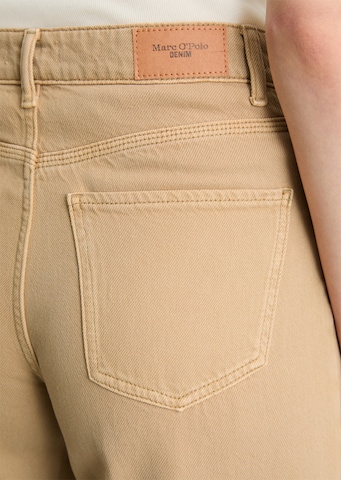Marc O'Polo DENIM Wide leg Jeans 'Tomma' in Beige