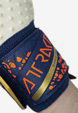 REUSCH Athletic Gloves 'Attrakt' in Blue