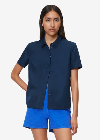 Marc O'Polo DENIM Bluse in Blau: predná strana