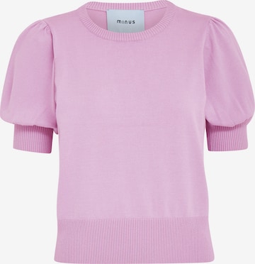 minus Top – fialová: přední strana