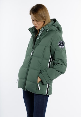 DreiMaster Maritim Winter Jacket in Green