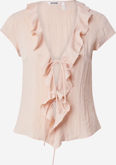 WEEKDAY Pusero 'Liv' värissä roosa, Tuotenäkymä