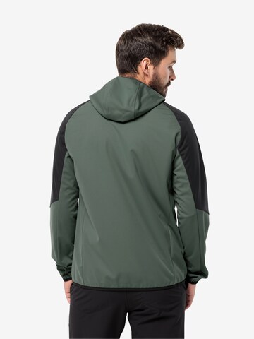 Geacă outdoor 'Feldberg' de la JACK WOLFSKIN pe verde