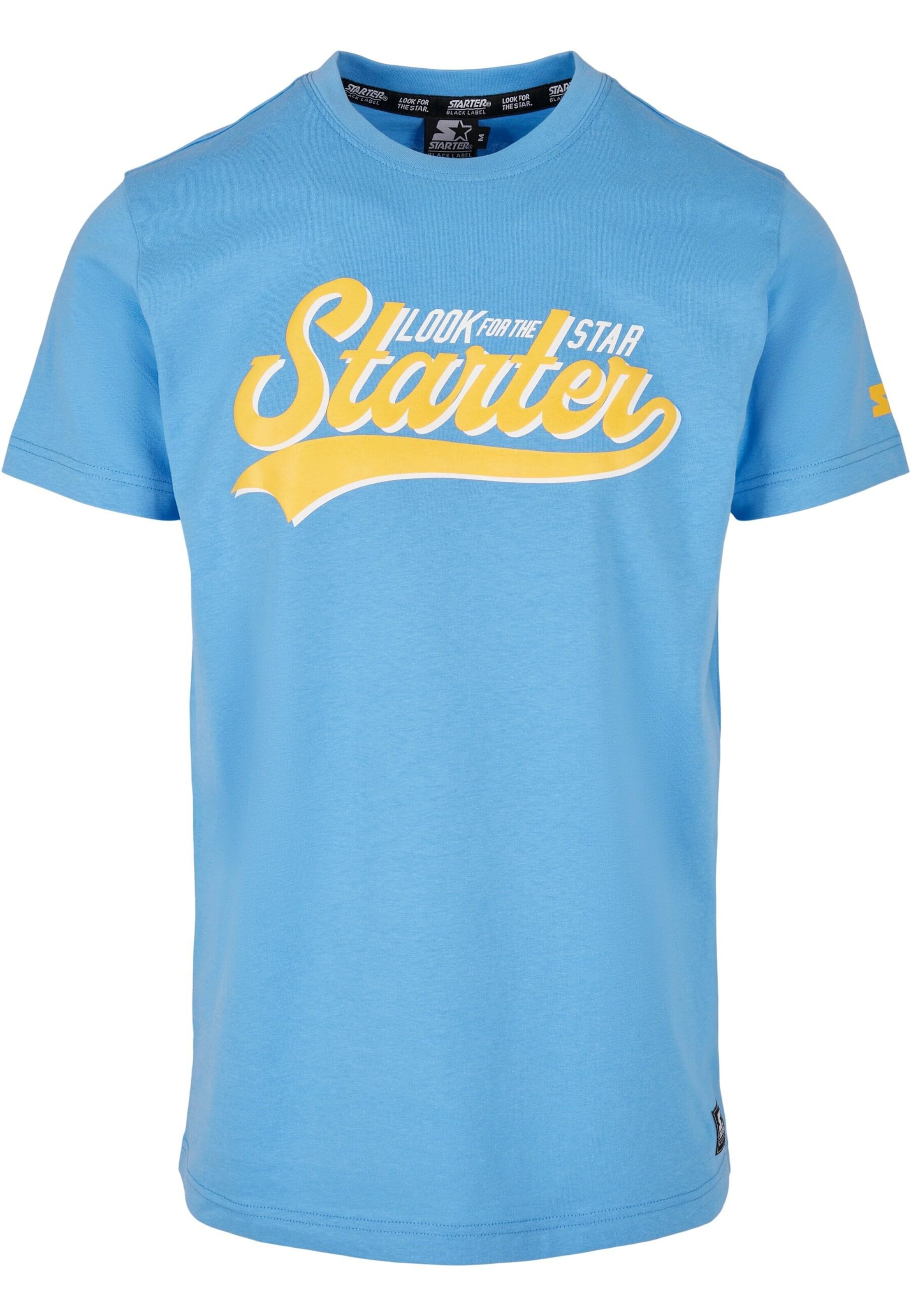 Starter Black Label Shirt in Blauw: voorkant