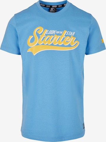 Starter Black Label Tričko – modrá: přední strana