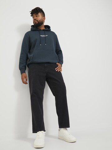Jack & Jones Plus Свободный крой Джинсы 'JJIChris' в Черный