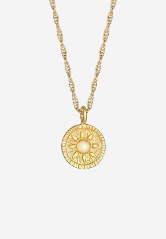 ELLI Necklace 'Münze' in Gold