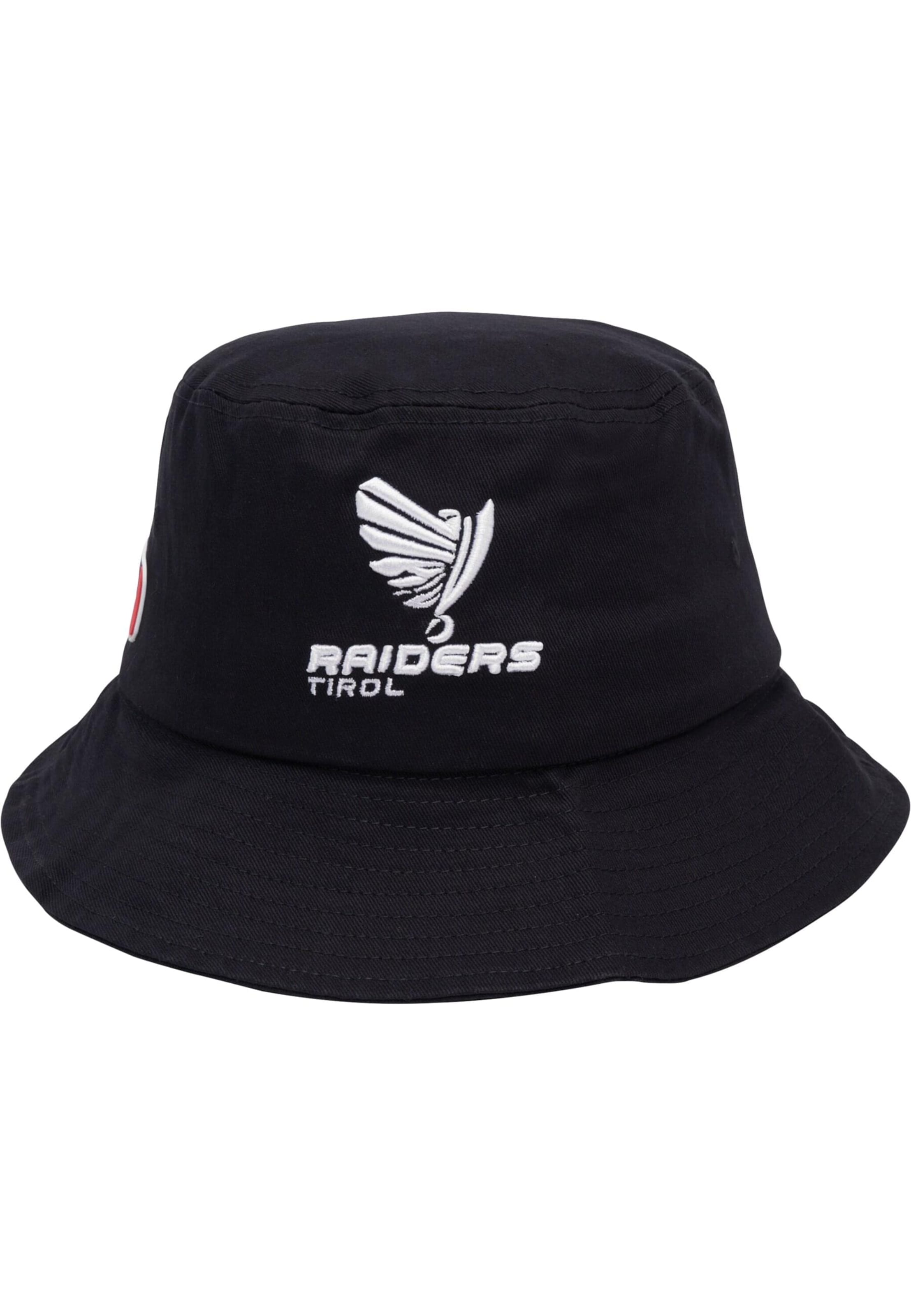 Cappello 'DefShop x European League Of Football Raiders Tirol' di DEF in nero: frontale