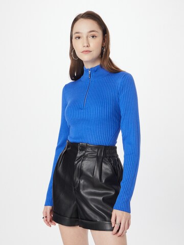 Pull-over 'Golda' Soft Rebels en bleu : devant