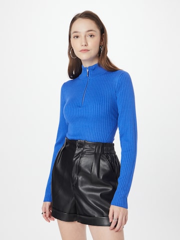 Pull-over 'Golda' Soft Rebels en bleu : devant