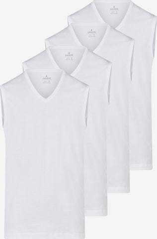 Ragman Undershirt 'Basic' in White: front
