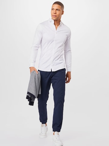 JACK & JONES Slim Fit Hemd 'Parma' in Weiß