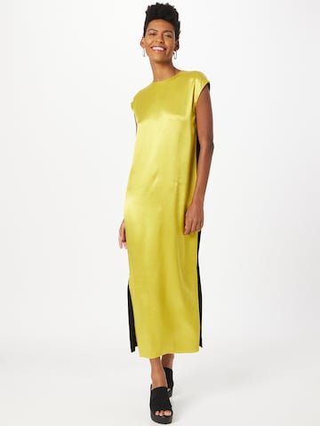 Warehouse Dress in Yellow: front