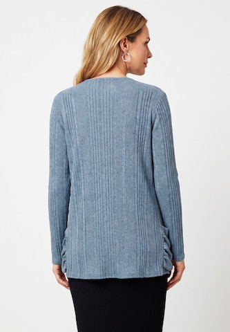 usha BLACK LABEL Gebreid vest in Blauw
