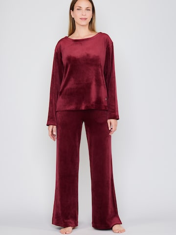 JOOP! - Camiseta ' Velvet Oversized ' en rojo