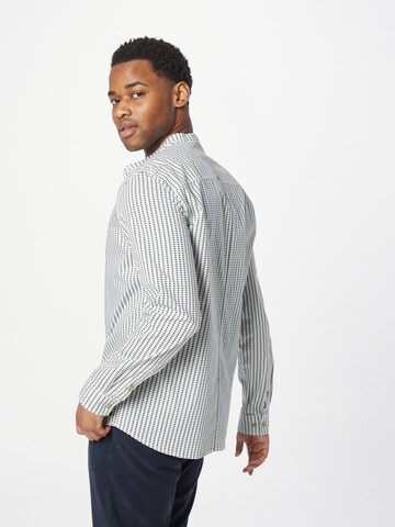 No Excess Regular fit Button Up Shirt in White