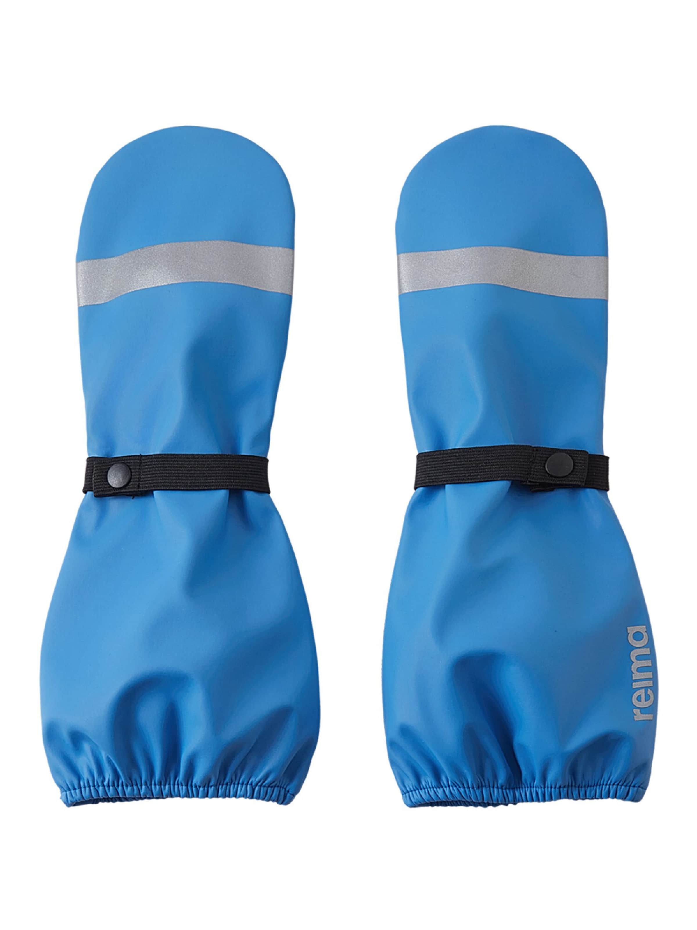 Reima Regenhandschuhe 'Kura' in Blau: Vorderseite