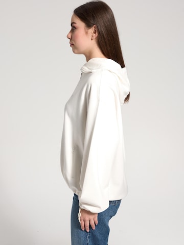 NOWIHT Sweatjacke 'Sabine'‌ in Weiß