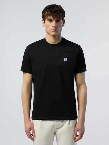 T-Shirt North Sails en noir : devant