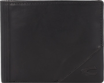 CAMEL ACTIVE Wallet 'Taiga' in Black: front