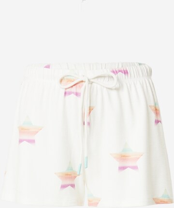 PJ Salvage Pajama pants in White: front