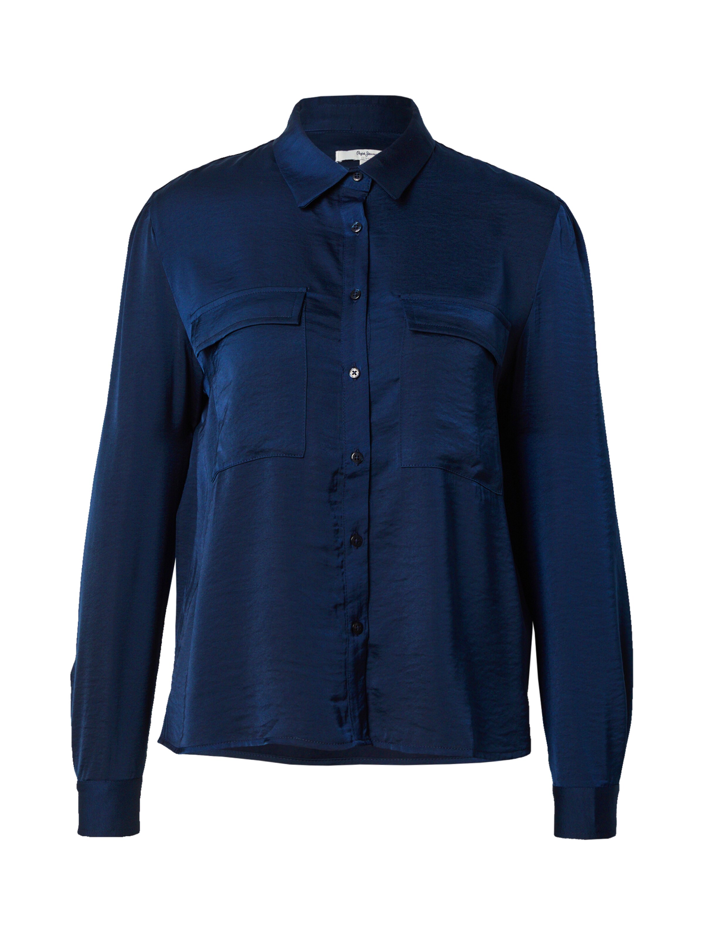 Pepe Jeans Bluse 'IXONE' in Blau: Vorderseite
