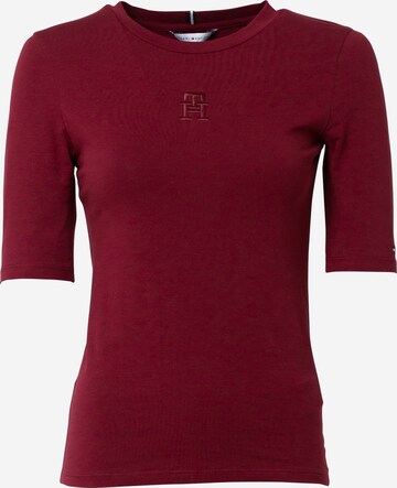 TOMMY HILFIGER Shirt in Rood: voorkant