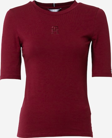 TOMMY HILFIGER T-Shirt in Rot: predná strana