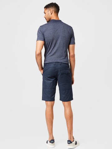 TOM TAILOR Regular Shorts in Blau