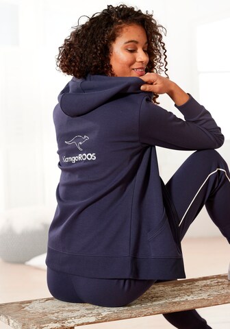 KangaROOS Sweatjacke in Blau