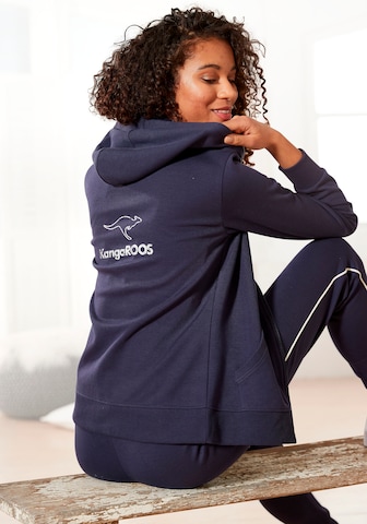 KangaROOS Sweatjacke in Blau