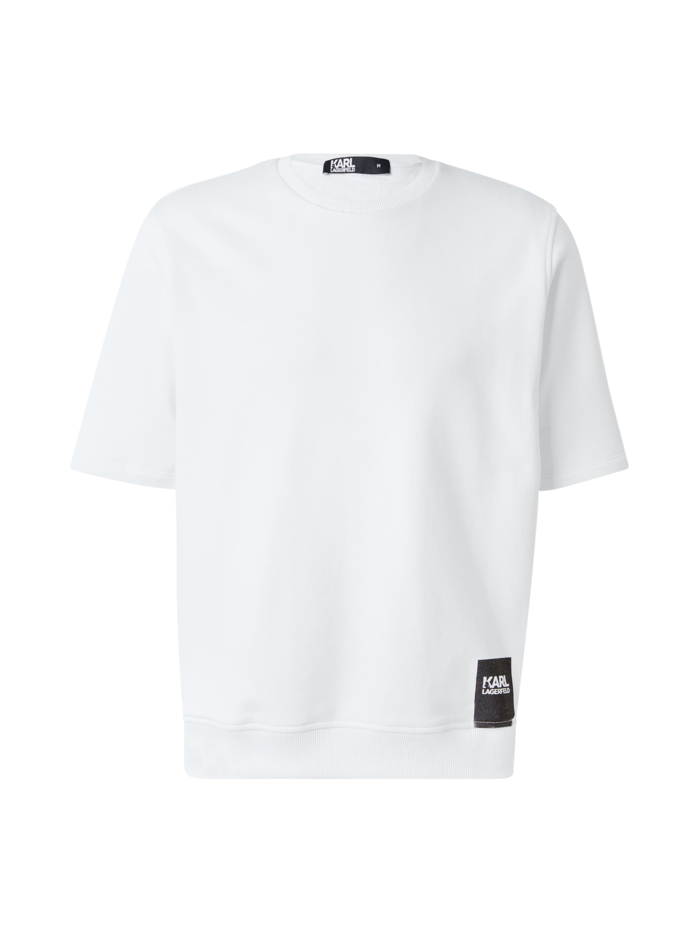 Megztinis be užsegimo iš Karl Lagerfeld, spalva – juoda / balta, Prekių apžvalga