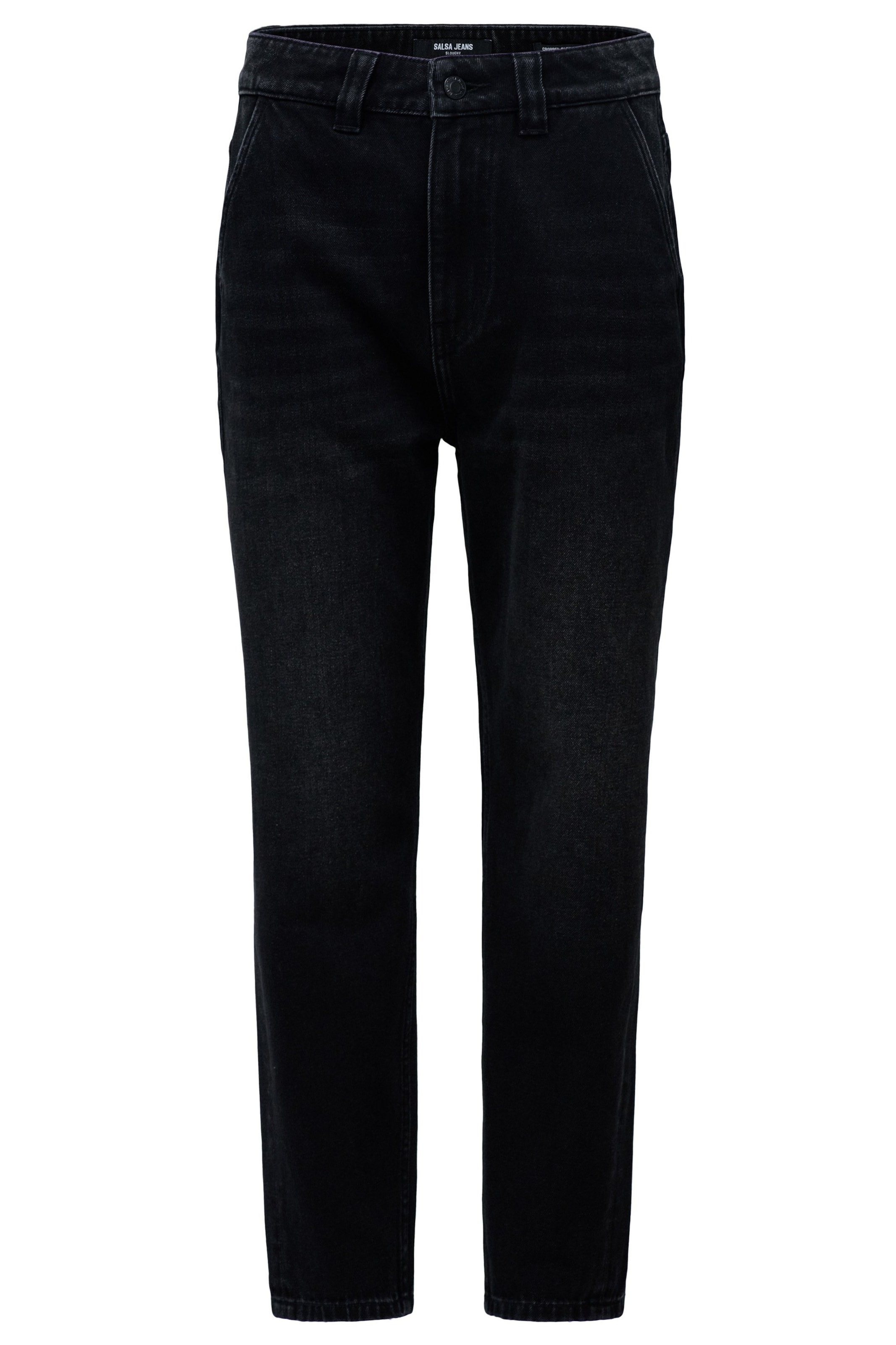 Salsa Jeans Jeans Slouchy in Schwarz: Vorderseite