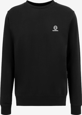 Oldskull Sweatshirt 'Basic Oldskull 25' in Black: front