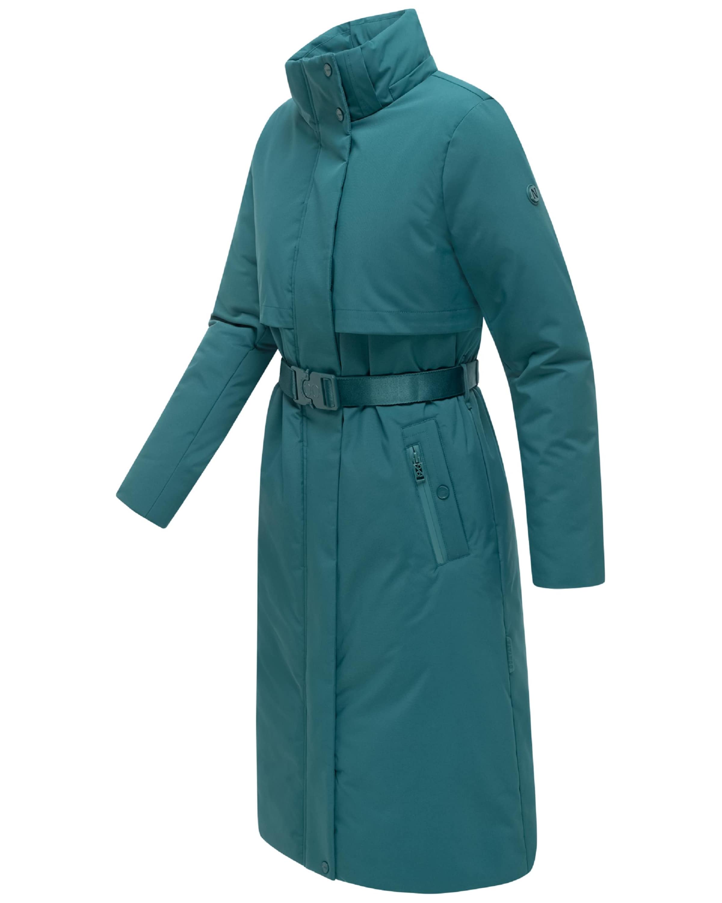 Manteau d’hiver 'Waldbummler 14' NAVAHOO en vert